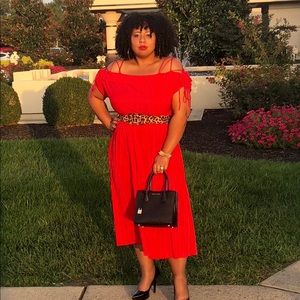 Red dress From Express